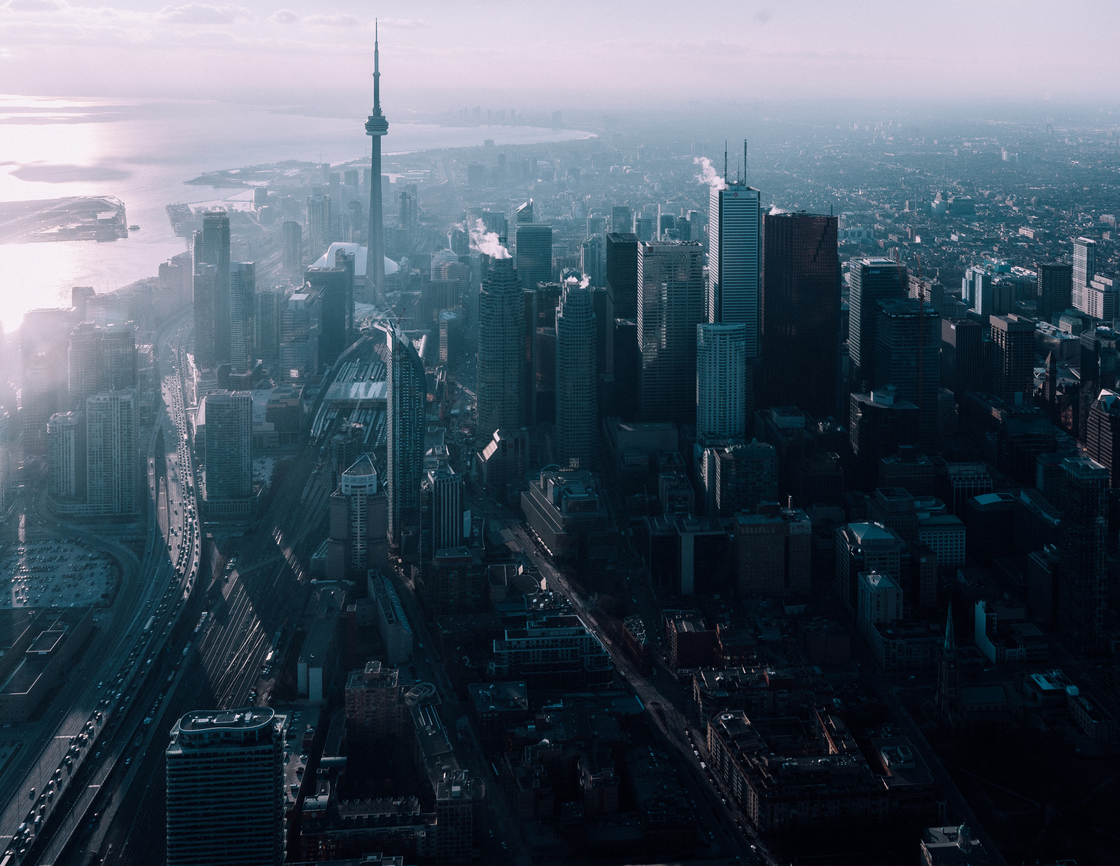 Bird's Eye View Of City During Daytime